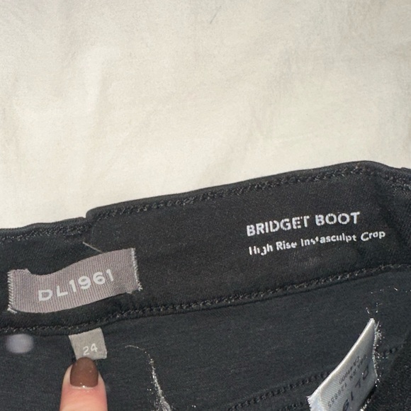 DL1961 Black Bridget boot Women Jeans - Picture 11 of 11
